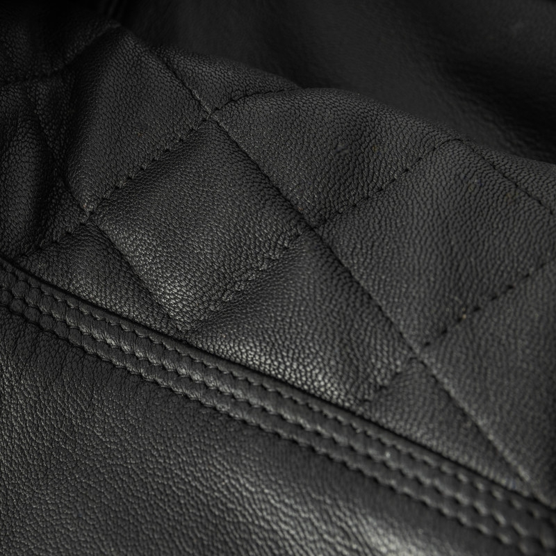 Chaqueta de moto negra Ozone Striker liquidación