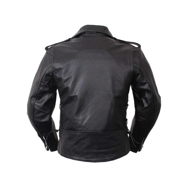 Bolso bandolera de cuero para mujer RSA Chopper negro