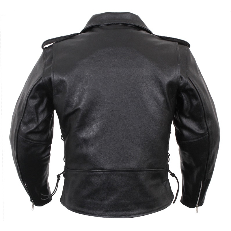 RSA Chopper cuero negro curvy