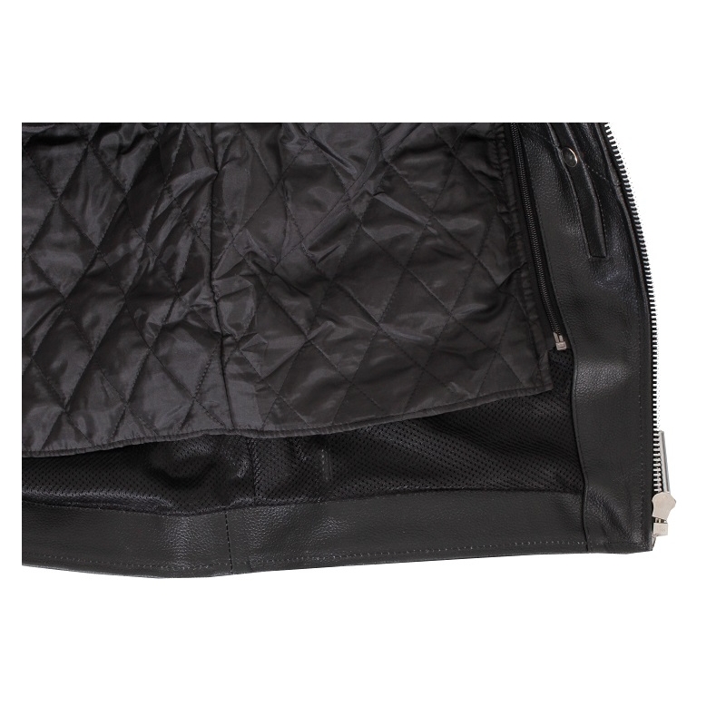 RSA Chopper cuero negro curvy