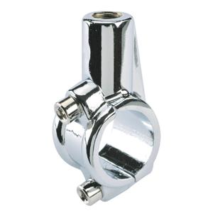 Soporte espejo cromado 22 mm izquierdo