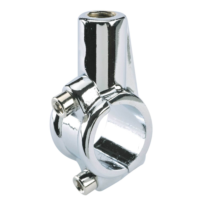 Soporte espejo cromado 22 mm izquierdo