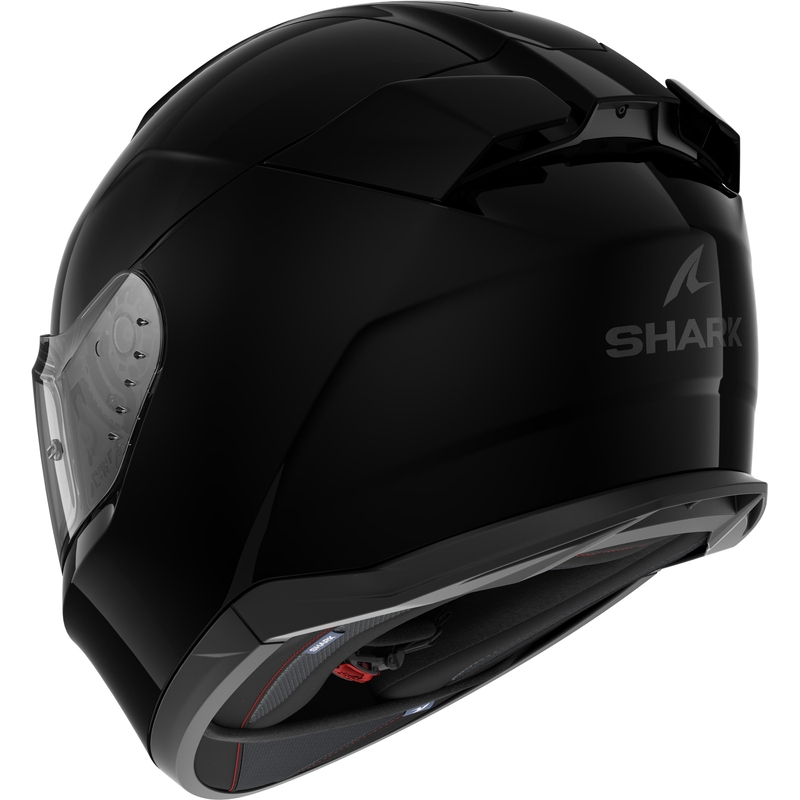 Integrální přilba na motorku SHARK D-SKWAL 3 Blank černá lesklá