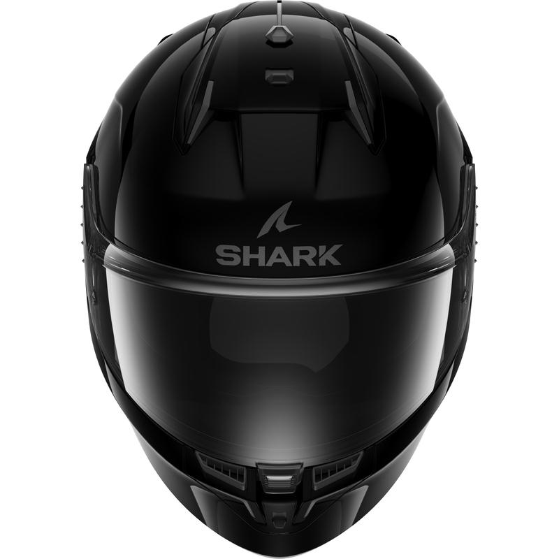 Integrální přilba na motorku SHARK D-SKWAL 3 Blank černá lesklá
