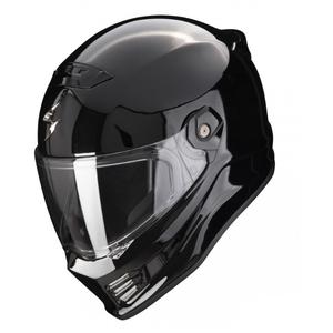 Casco de moto SCORPION COVERT FX negro brillante