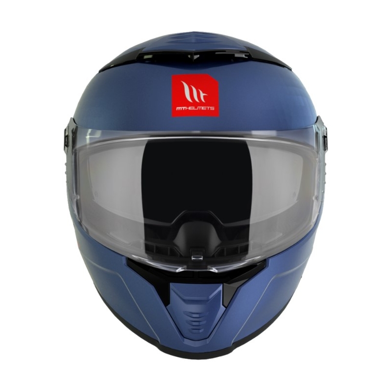 Casco de moto integral MT FF118SV Thunder 4 SV azul mate liquidación