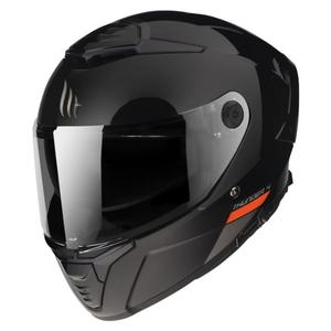Casco de moto integral MT FF118SV Thunder 4 SV negro brillante
