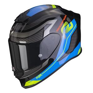 Casco integral de moto SCORPION EXO-R1 EVO AIR VATIS negro-azul