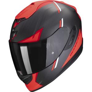 Casco integral Scorpion EXO-1400 EVO Carbon Air Kendal negro-rojo