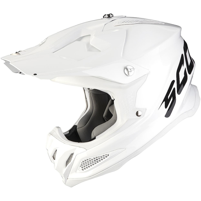 Casco de motocross Scorpion VX-22 Air Solid blanco
