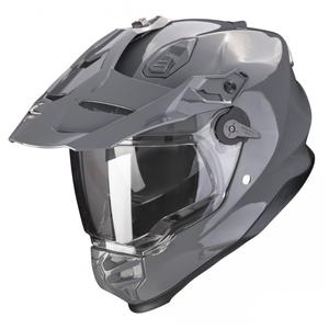 Casco de moto enduro SCORPION ADF-9000 AIR Gris cemento sólido