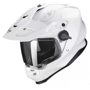 Casco moto enduro SCORPION ADF-9000 AIR Solid blanco perla