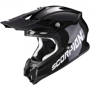 Casco de motocross Scorpion VX-16 EVO AIR Solid negro