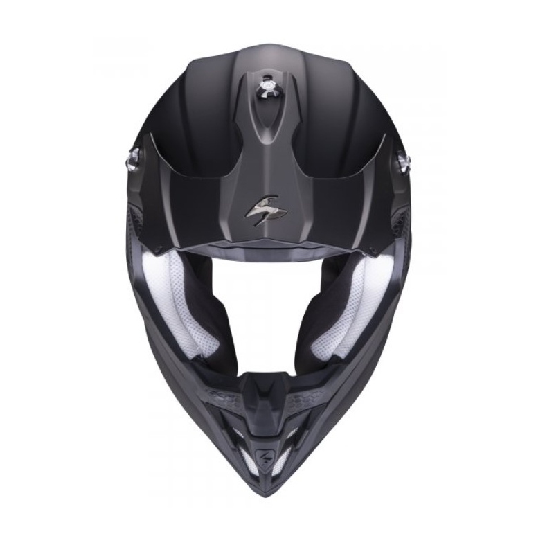 Casco de motocross Scorpion VX-16 EVO AIR Sólido negro mate