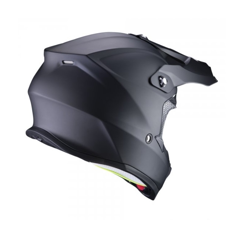 Casco de motocross Scorpion VX-16 EVO AIR Sólido negro mate