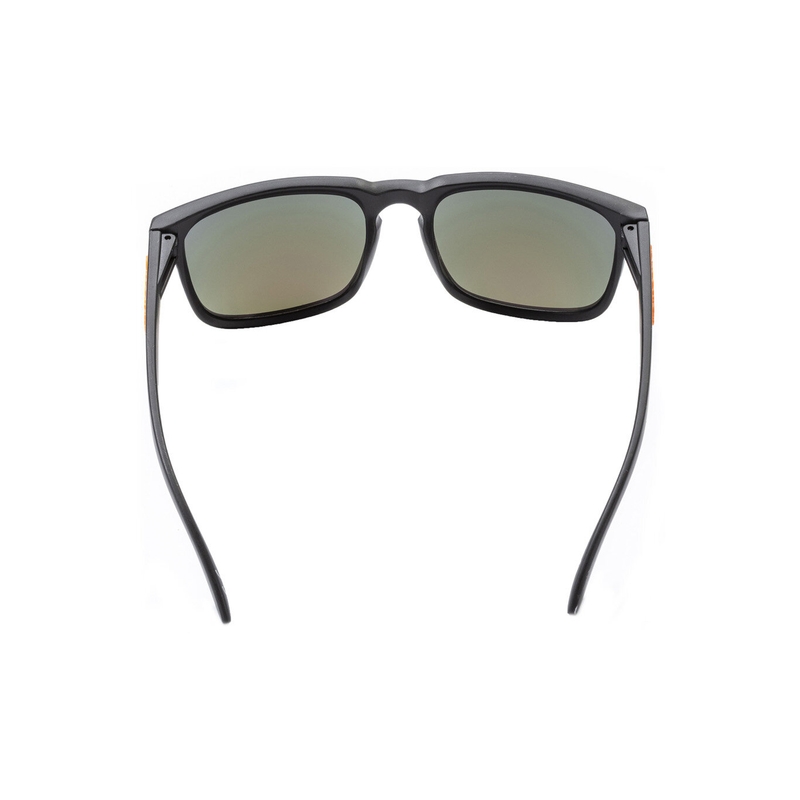 Gafas de sol Meatfly Memphis negras y naranjas