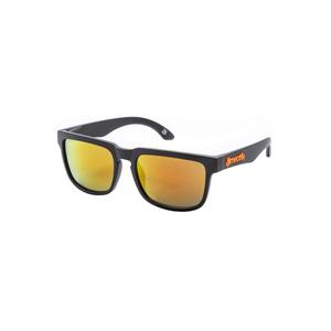 Gafas de sol Meatfly Memphis negras y naranjas