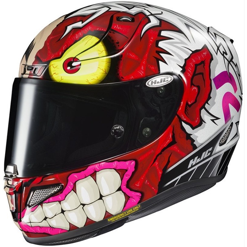 Casco integral de moto HJC RPHA 11 TWO FACE DC COMICS MC1SF multicolor