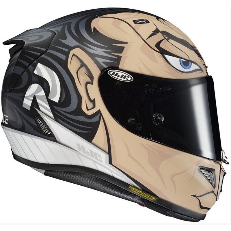 Casco integral de moto HJC RPHA 11 TWO FACE DC COMICS MC1SF multicolor
