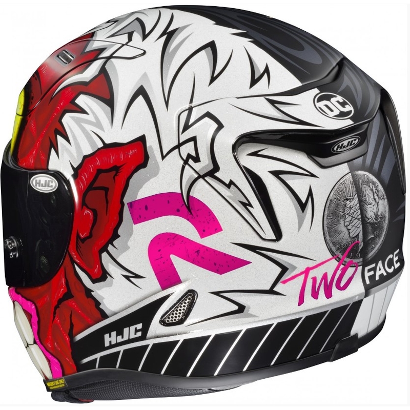 Casco integral de moto HJC RPHA 11 TWO FACE DC COMICS MC1SF multicolor
