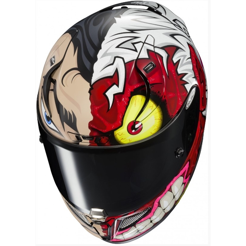 Casco integral de moto HJC RPHA 11 TWO FACE DC COMICS MC1SF multicolor