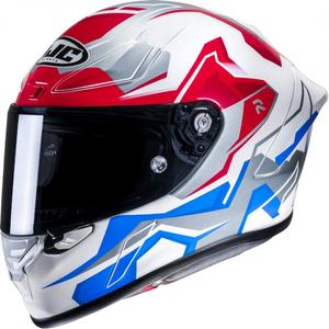 Casco integral de moto HJC RPHA 1 Nomaro MC21 rojo-azul-blanco-plata