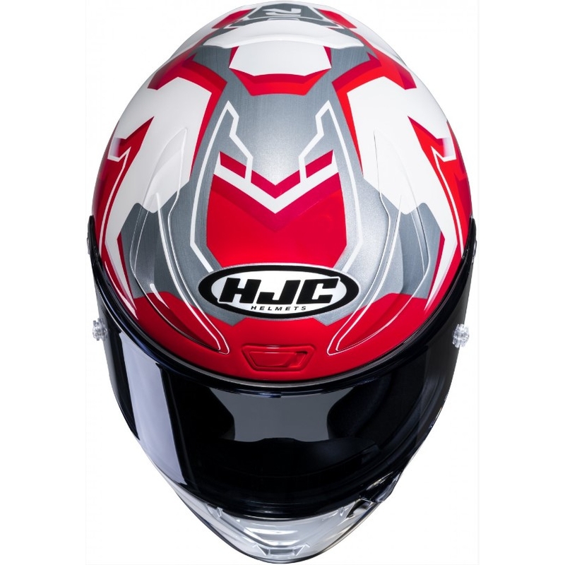 Casco integral de moto HJC RPHA 1 Nomaro MC21 rojo-azul-blanco-plata liquidación