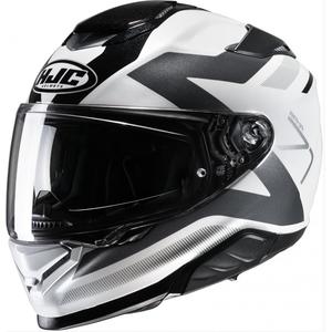 Casco integral de moto HJC RPHA 71 Pinna MC10 negro-gris-blanco liquidación