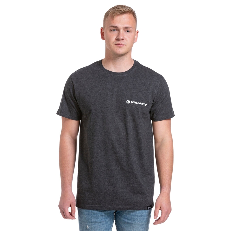 Camiseta Meatfly Sunset gris