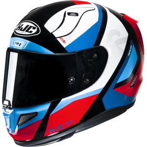 Casco integral de moto HJC RPHA 11 Seeze MC21 negro-blanco-azul-rojo liquidación