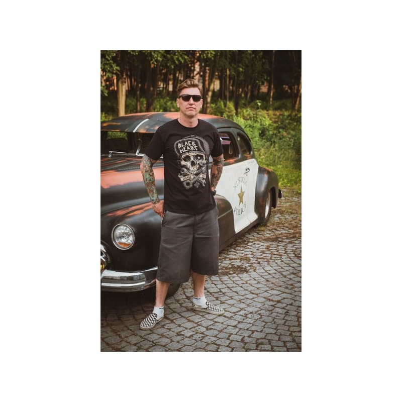 Camiseta hombre Black Heart Garage Built