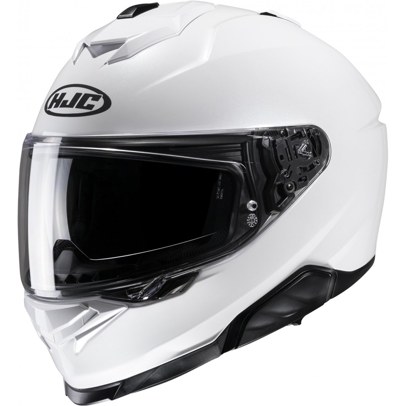 Casco integral de moto HJC i71 Solid blanco perla