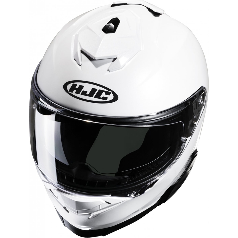 Casco integral de moto HJC i71 Solid blanco perla