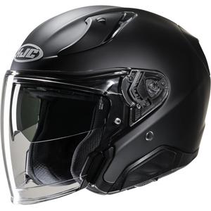 Casco de moto abierto HJC RPHA 31 Solid Metallic Black