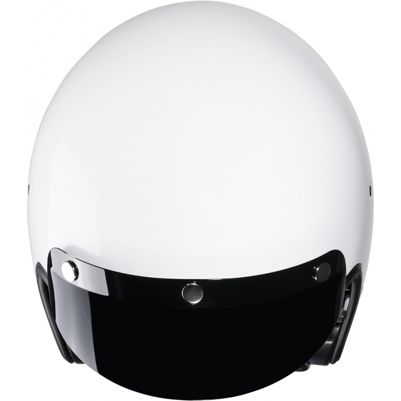 Casco de moto abierto HJC V31 Solid blanco