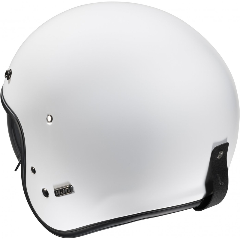 Casco de moto abierto HJC V31 Solid blanco