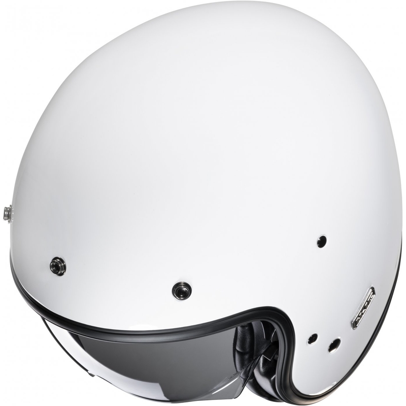 Casco de moto abierto HJC V31 Solid blanco