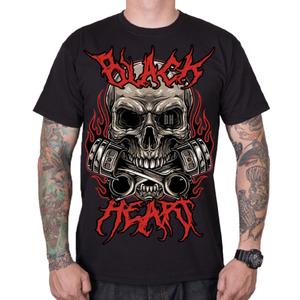 Camiseta hombre Black Heart Metal Head