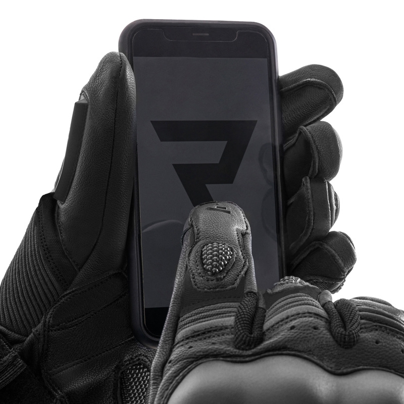 Guantes de moto Rebelhorn Range Negro