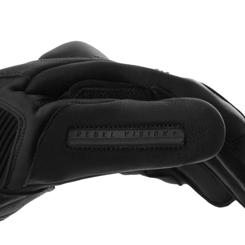 Guantes de moto Rebelhorn Range Negro