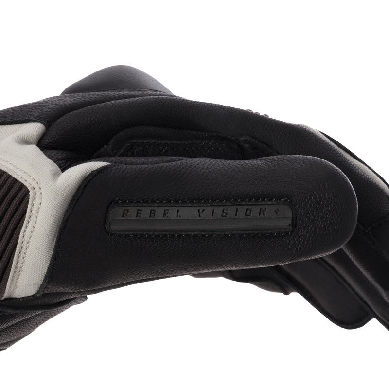 Guantes de moto Rebelhorn Range negro-gris