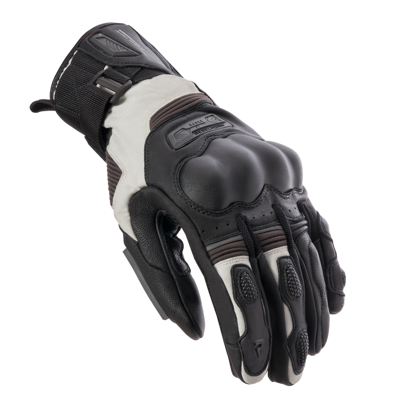 Guantes de moto Rebelhorn Range negro-gris