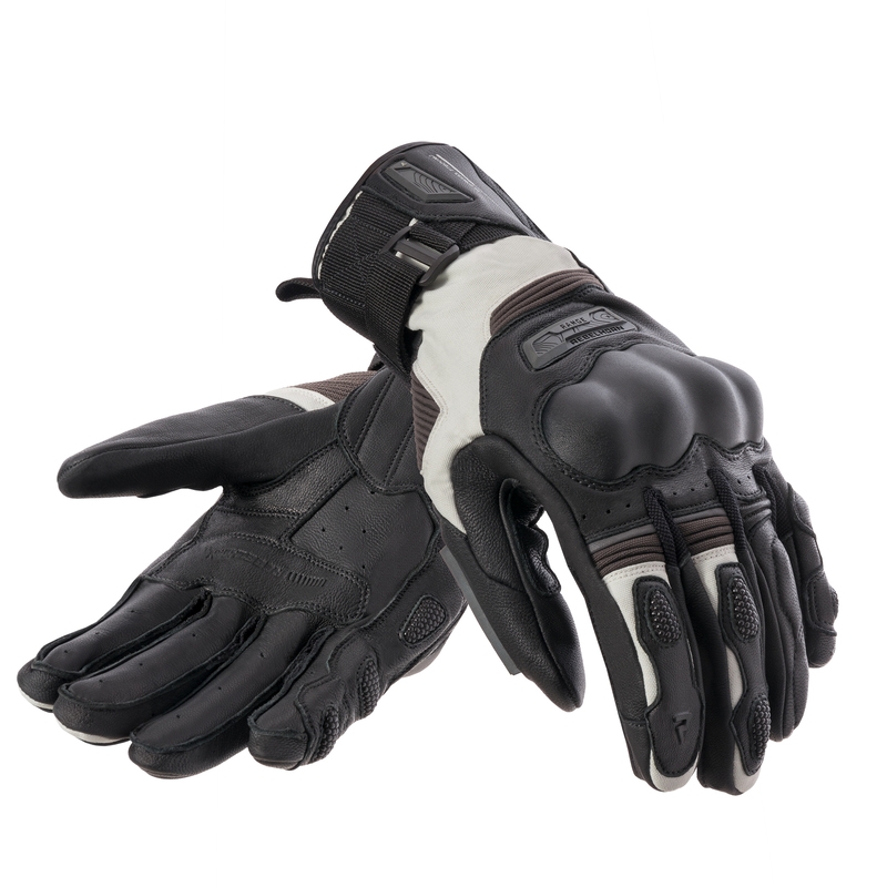 Guantes de moto Rebelhorn Range negro-gris