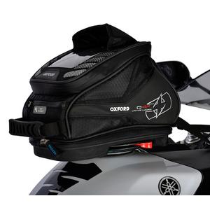 Bolsa sobredepósito para moto Oxford Q4R QR-negro