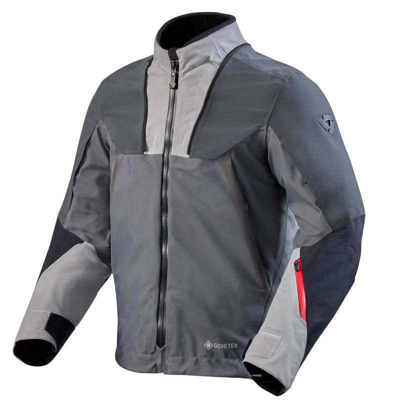 Chaqueta de moto Revit Stratum GTX gris antracita