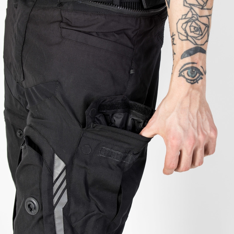 Pantalón de moto Rebelhorn Patrol Negro liquidación