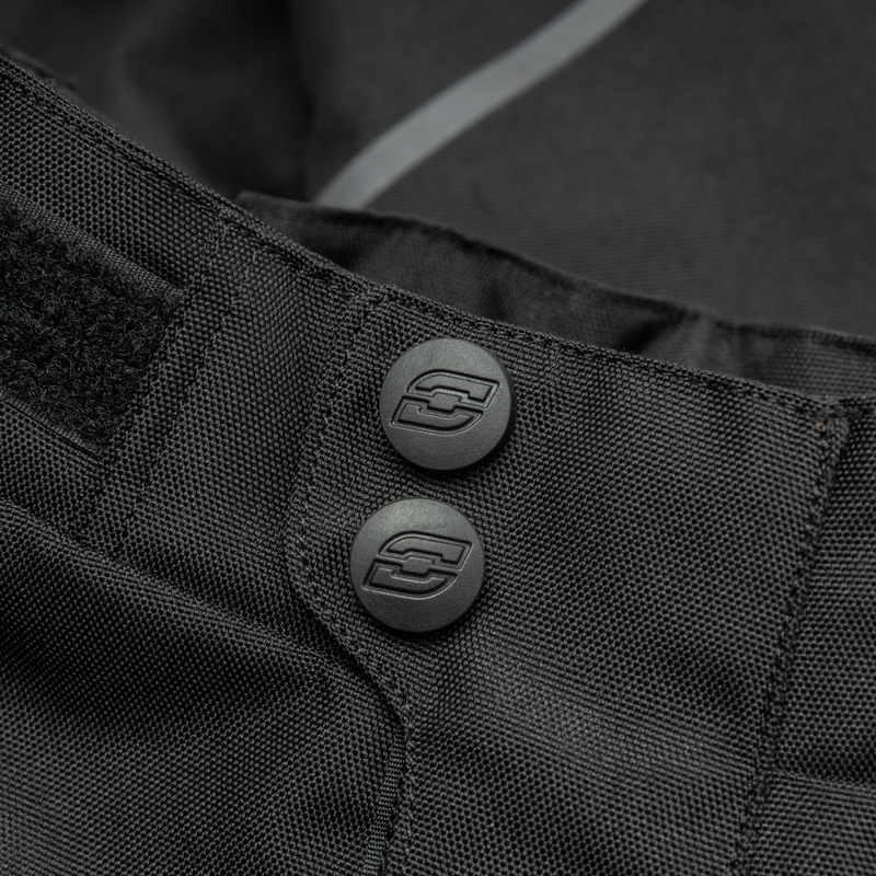 Pantalones de moto para niños Ozone Union Junior negro