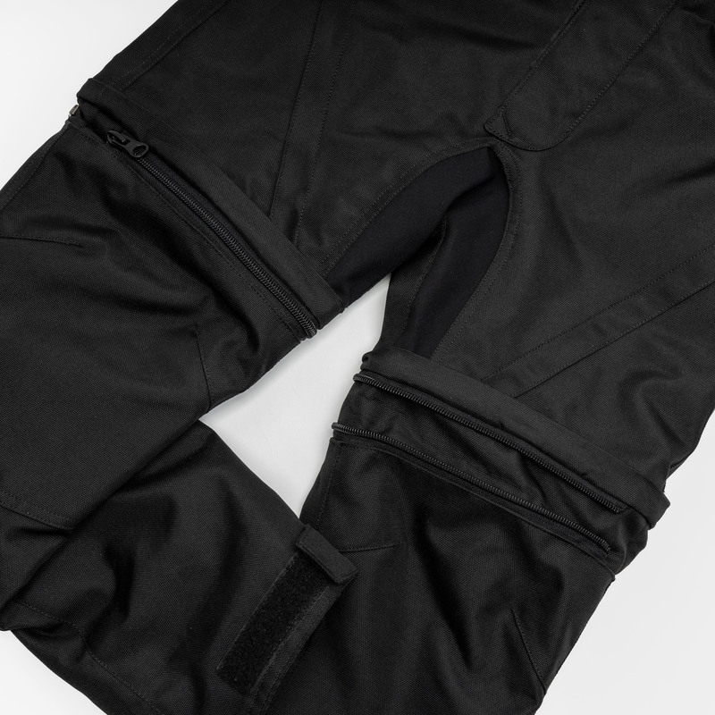 Pantalones de moto para niños Ozone Union Junior negro