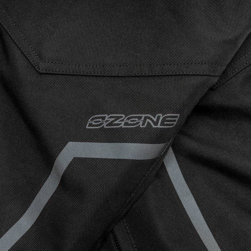 Pantalones de moto para niños Ozone Union Junior negro