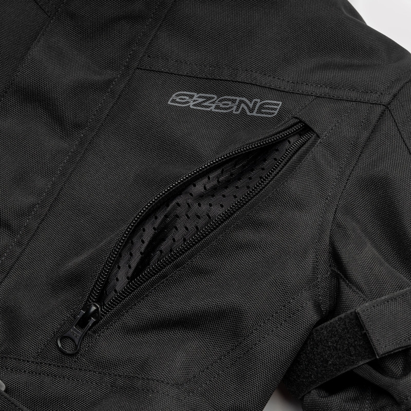 Chaqueta de moto infantil Ozone Sahara negra